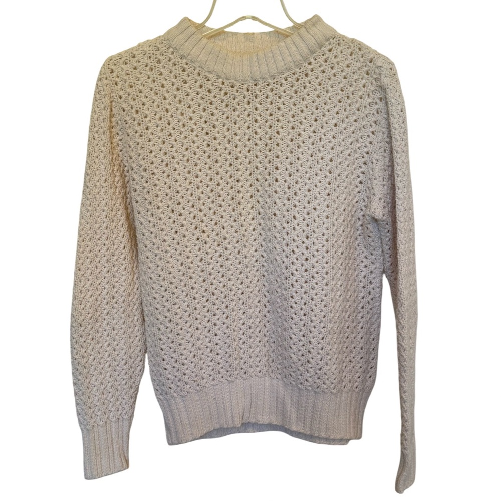 Handmade Women's Cream Sweater